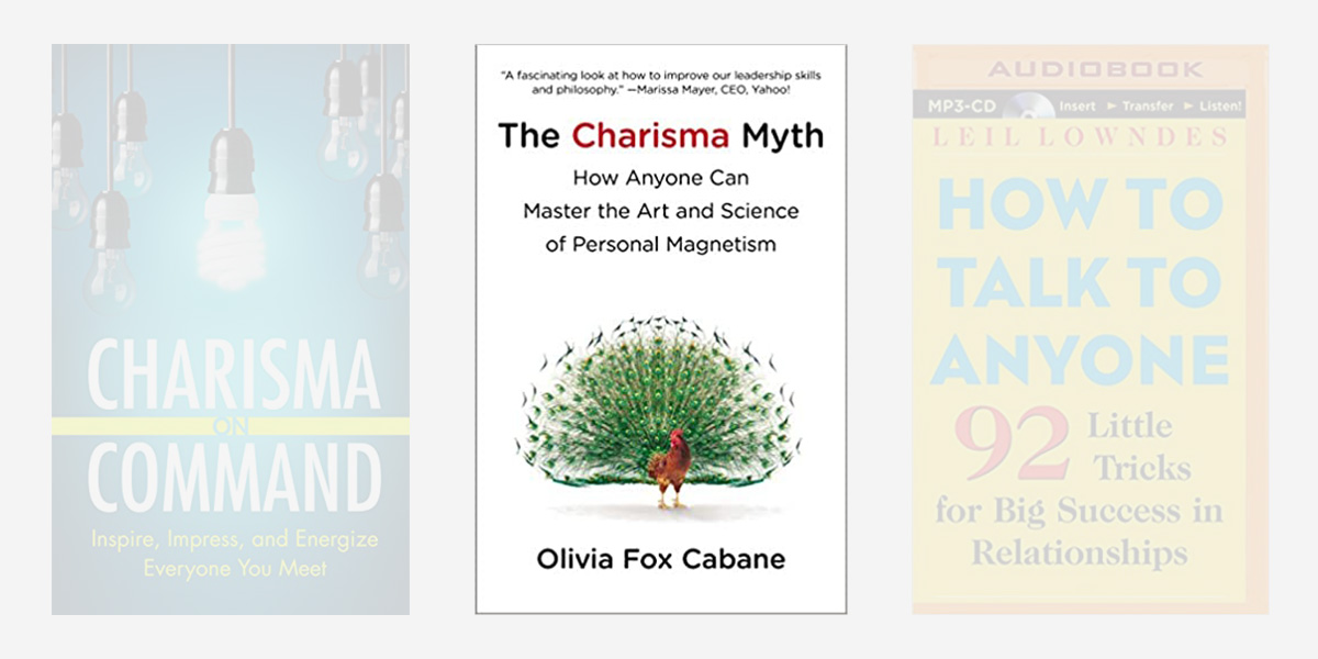 Best books on charisma - The Charisma Myth.