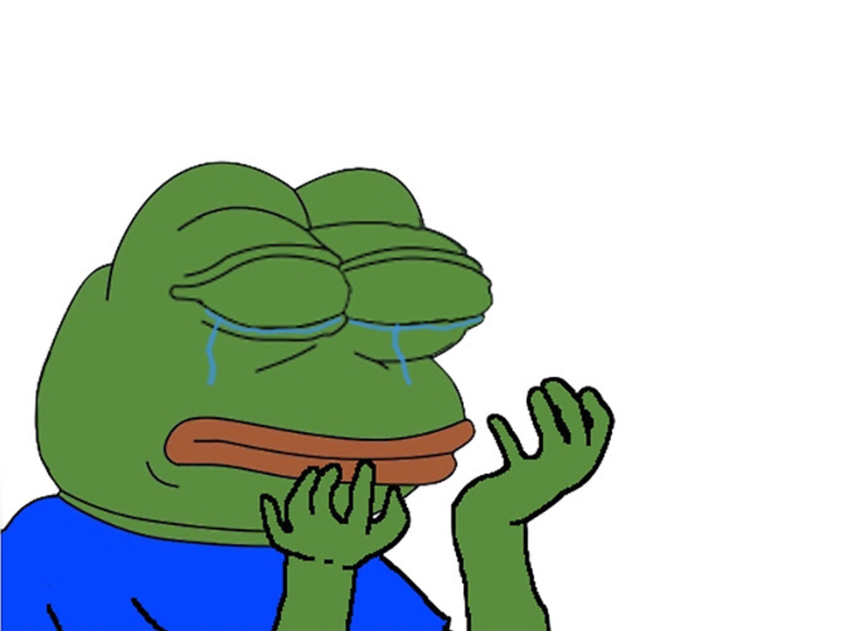 Pepehands Twitch emote.