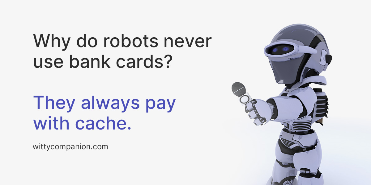 Robot jokes for adults
